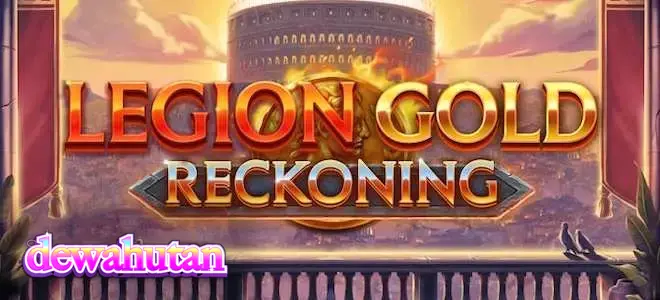 Prajurit legiun di tengah arena pertempuran dalam slot Legion Gold Reckoning